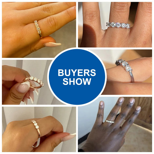 Moissanite Diamond Ring