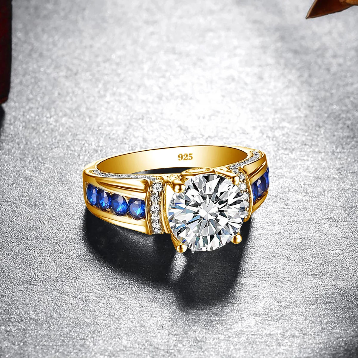 2ct Moissanite Diamond Ring