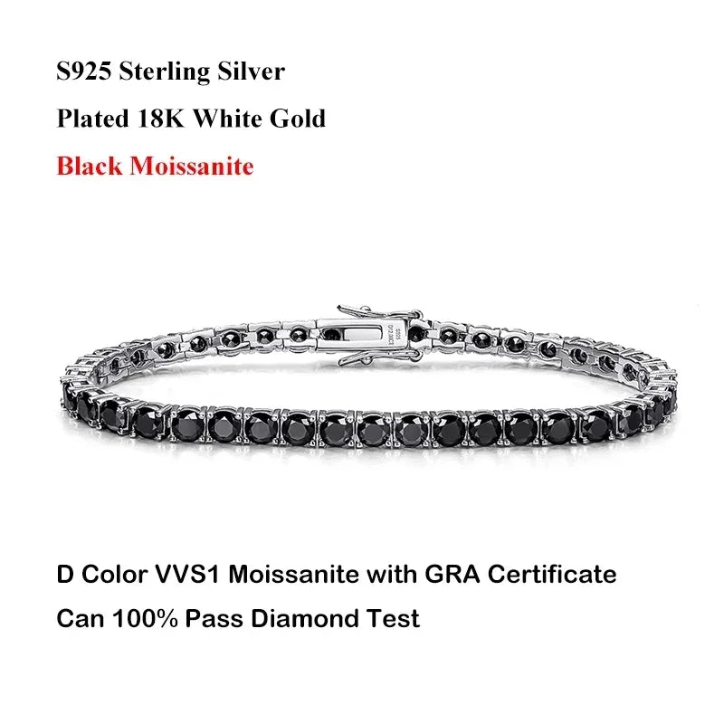 Moissanite Tennis Bracelet
