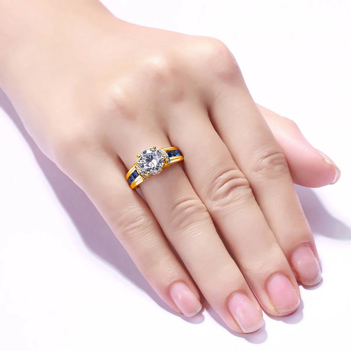 2ct Moissanite Diamond Ring