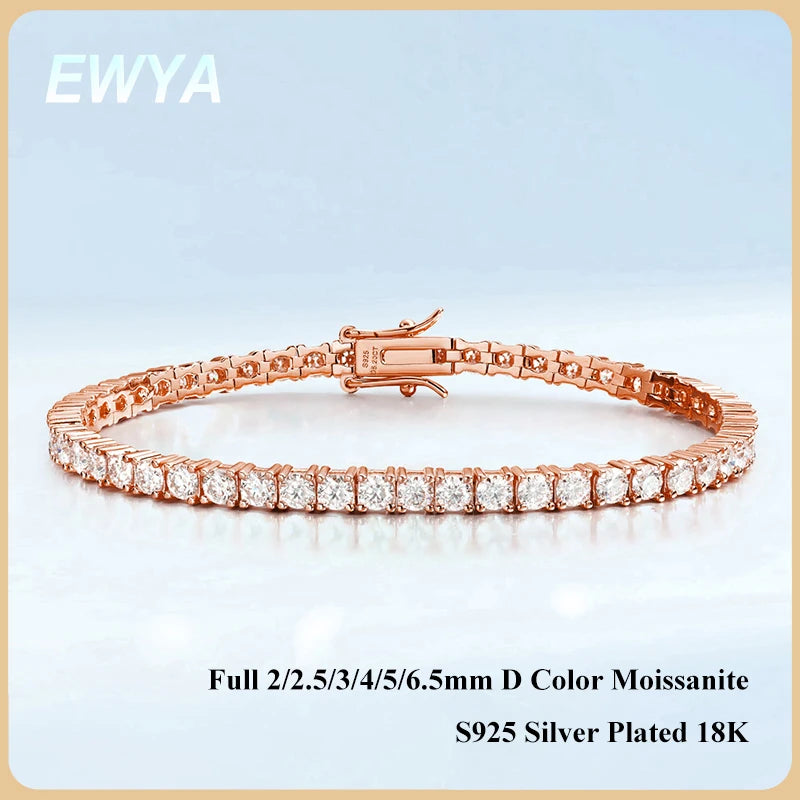 Moissanite Tennis Bracelet