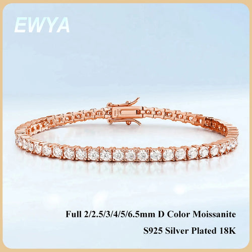 Moissanite Tennis Bracelet