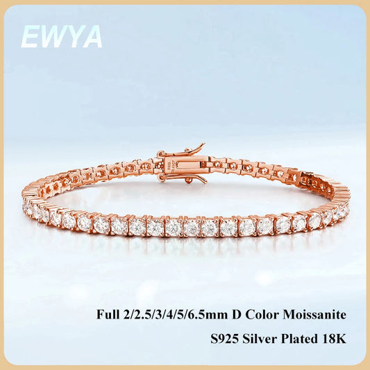 Moissanite Tennis Bracelet