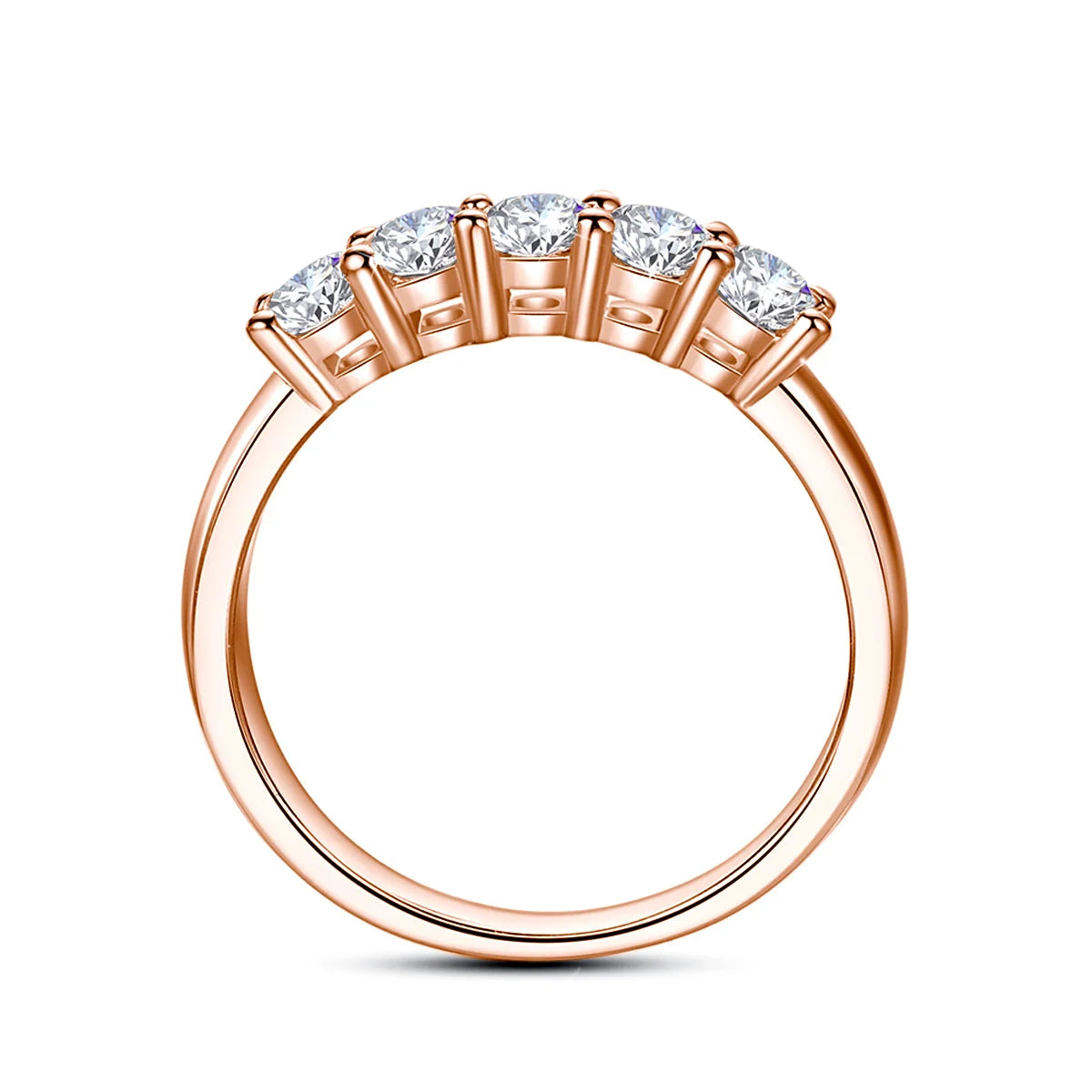Moissanite Diamond Ring